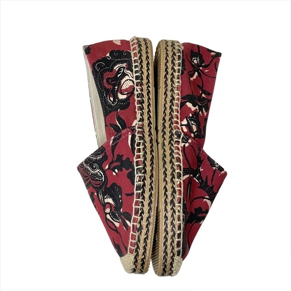 Isabel Marant Red and Black Espadrilles - Picture 6 of 16